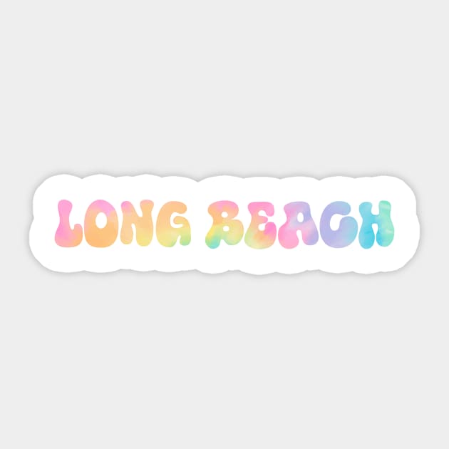 Long Beach Sticker by bestStickers